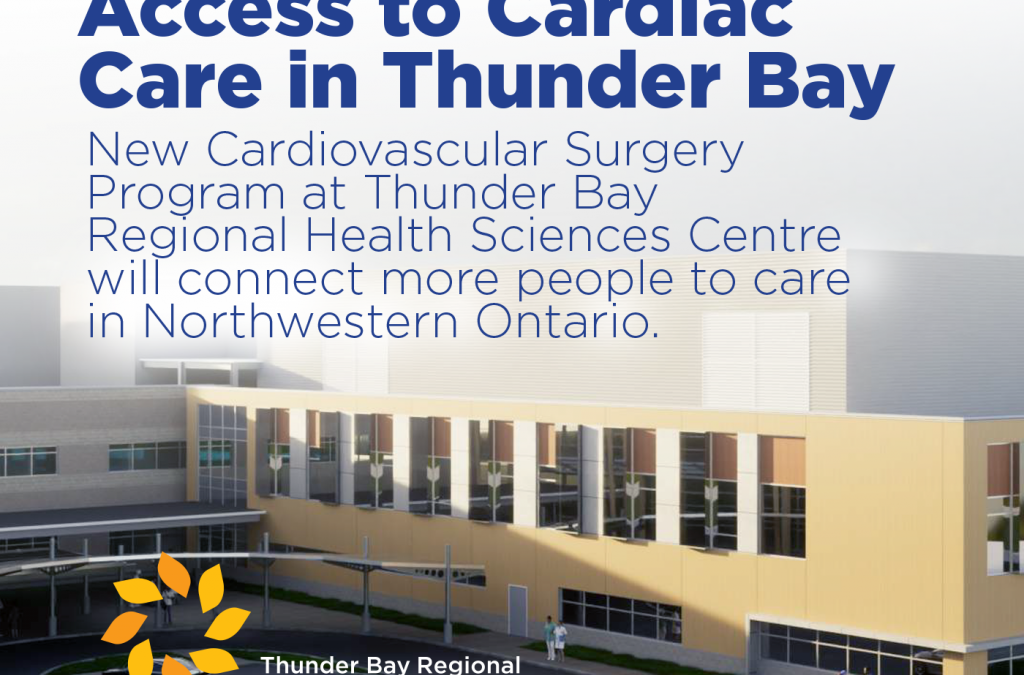 Cardiovascular Care Coming To Thunder Bay